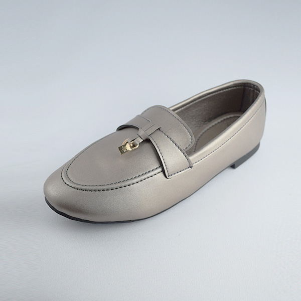 Chaussure pour femme 026-2 gris..........  Mocassins femme Maroc